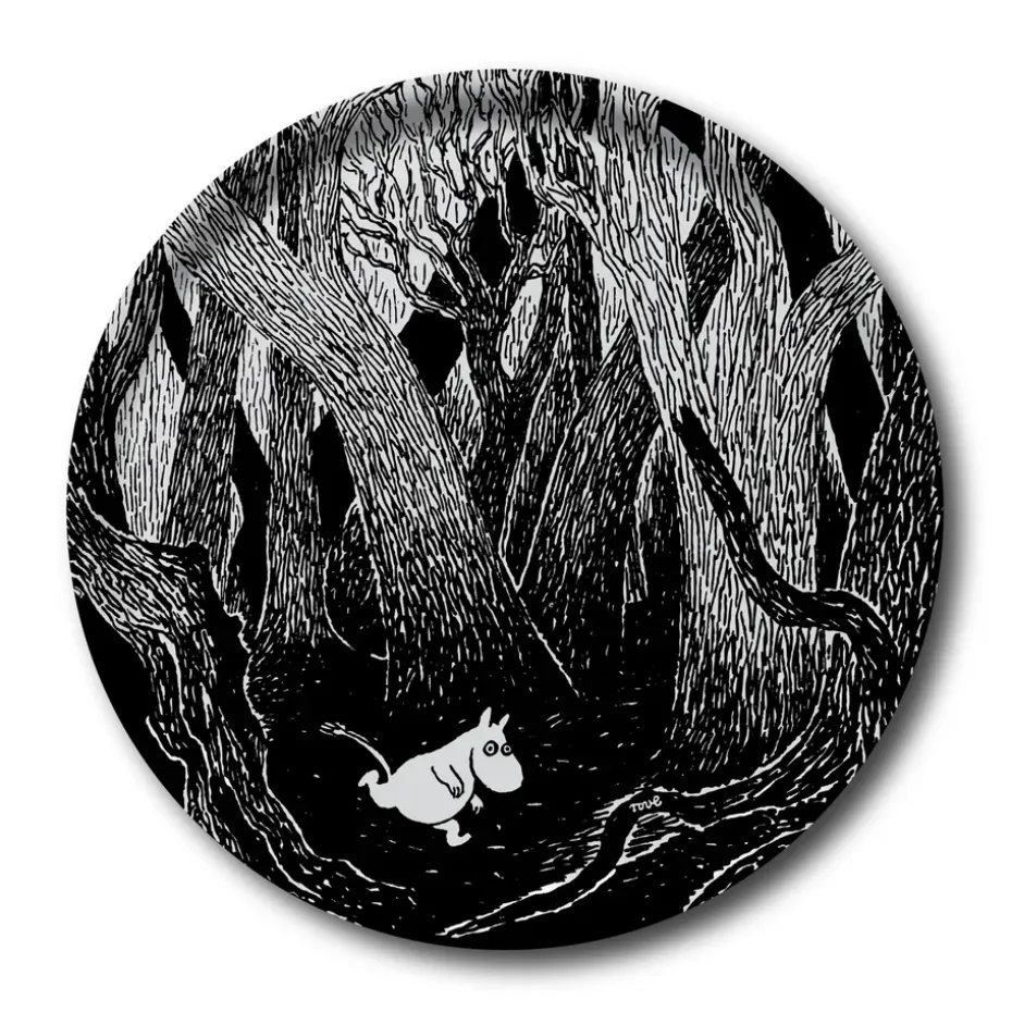 Bandeja redonda Running Moomin, 38 cm