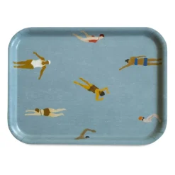 Bandeja Swimmers 20x27 cm, azul