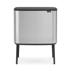 Bo Touch Bin 11+23 L, acero inoxidable mate