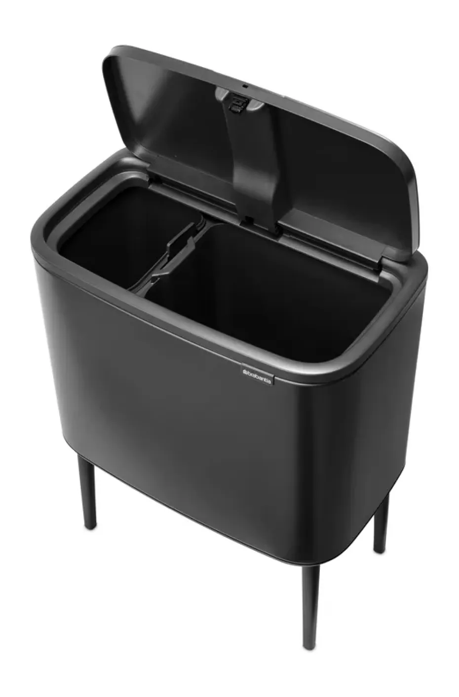 Bo Touch Bin 11+23 L, Confident Grey
