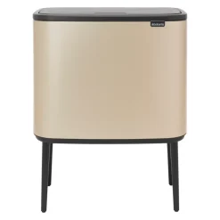 Bo Touch Bin 11+23 L, Metallic Gold