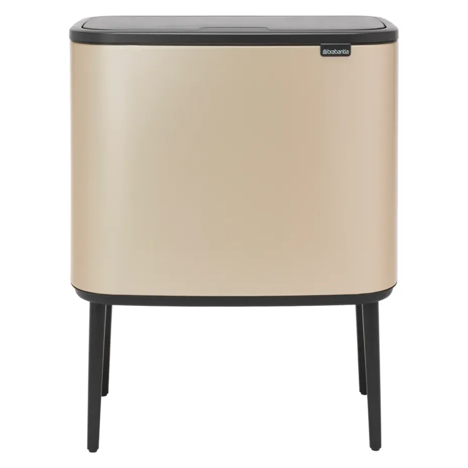Bo Touch Bin 36 L, Metallic Gold