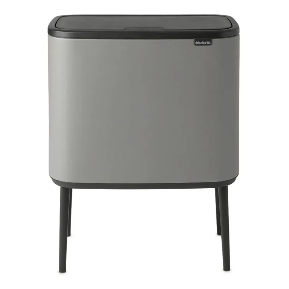 Bo Touch Bin 36 L, Mineral concrete grey