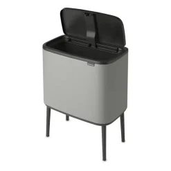 Bo Touch Bin 36 L, Mineral concrete grey