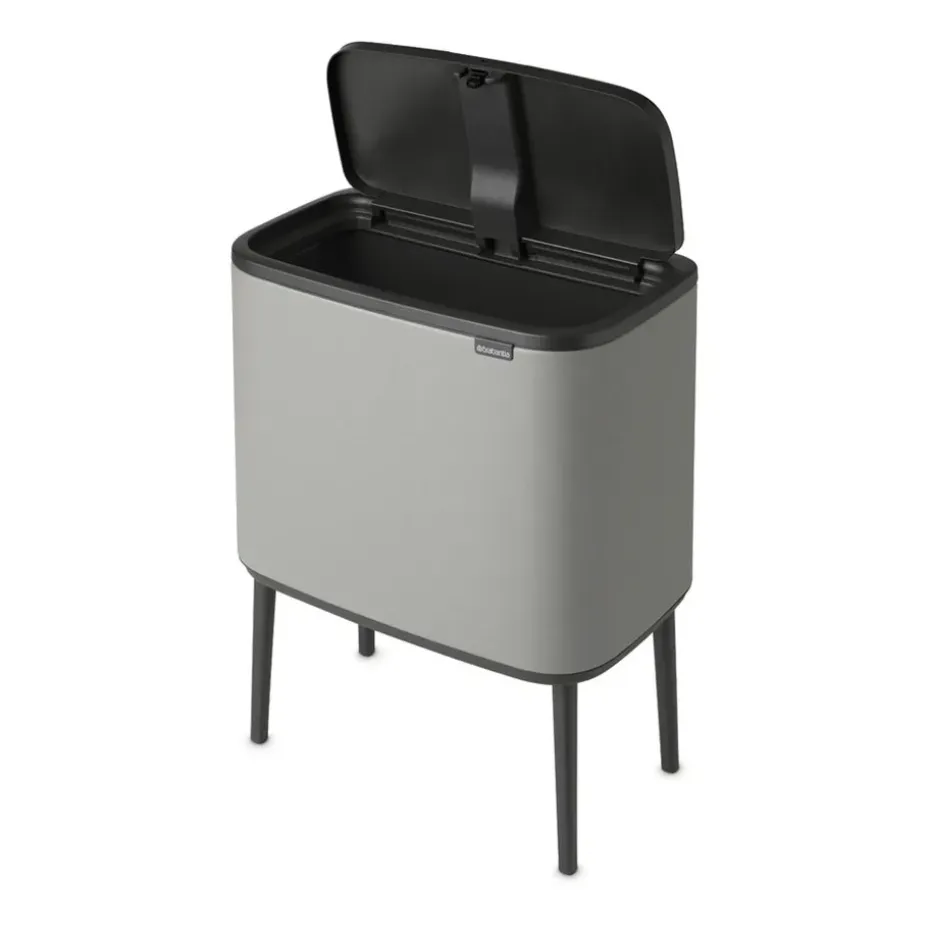 Bo Touch Bin 36 L, Mineral concrete grey