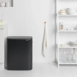 Bo touch bin 60 L, negro mate