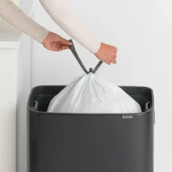 Bo touch bin 60 L, negro mate