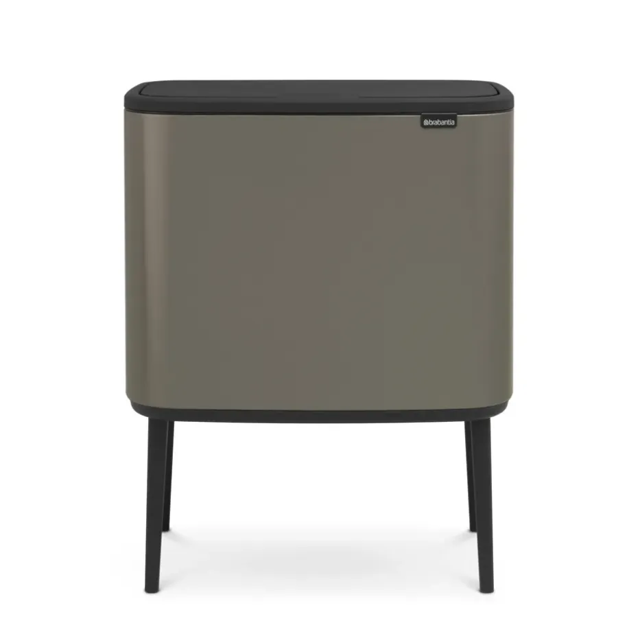 Bo Touch Bin 11+23 L, platino