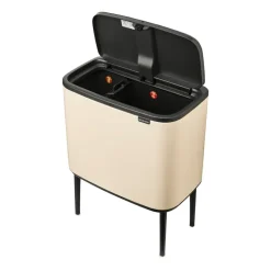 Bo Touch Bin 11+23 L, Soft beige
