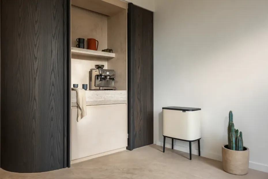 Bo Touch Bin 11+23 L, Soft beige