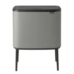 Bo Touch Bin 3 x 11 L, Mineral concrete grey
