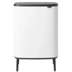 Bo touch bin high 60 L, blanco