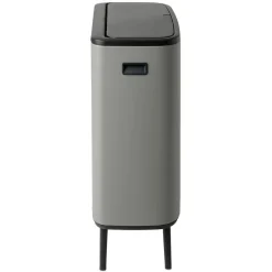 Bo touch bin high 60 L, Mineral concrete grey