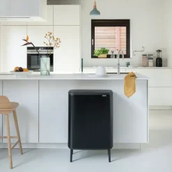 Bo touch bin high 60 L, negro mate