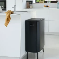 Bo touch bin high 60 L, negro mate