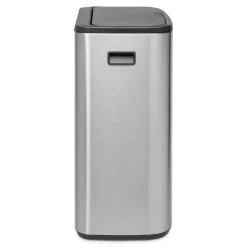 Bo touch bin 2x30 L, acero cepillado mate