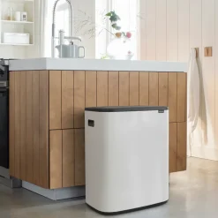 Bo touch bin 2x30 L, blanco