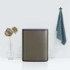 Bo touch bin 2x30 L, Platinum