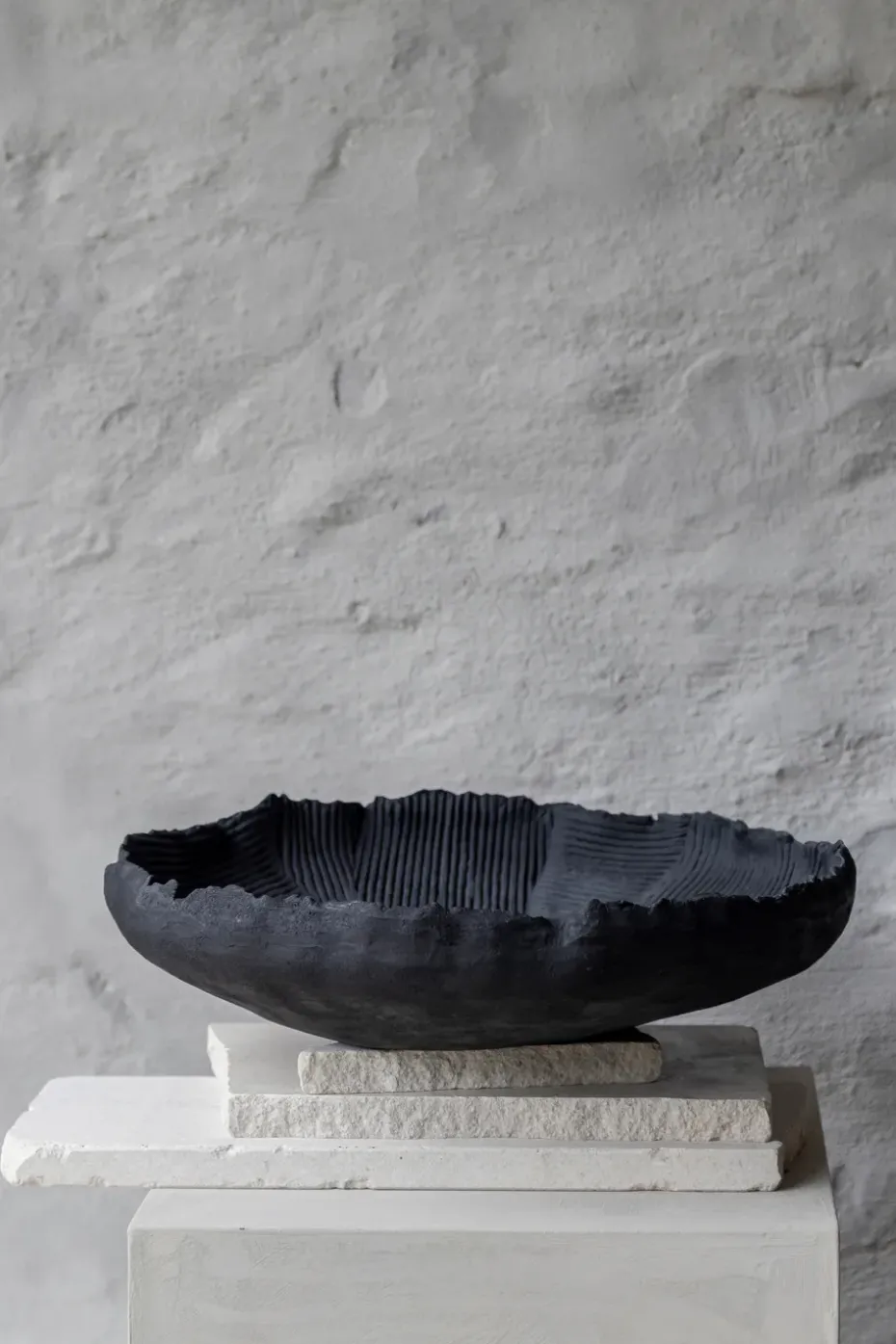 Bol Art piece patch Ø35 cm, Black