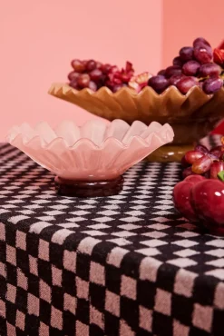 Bol Lori M Ø18 cm, Pink-brown