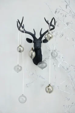 Bola de Navidad Nosille 10 cm, Plata-oro