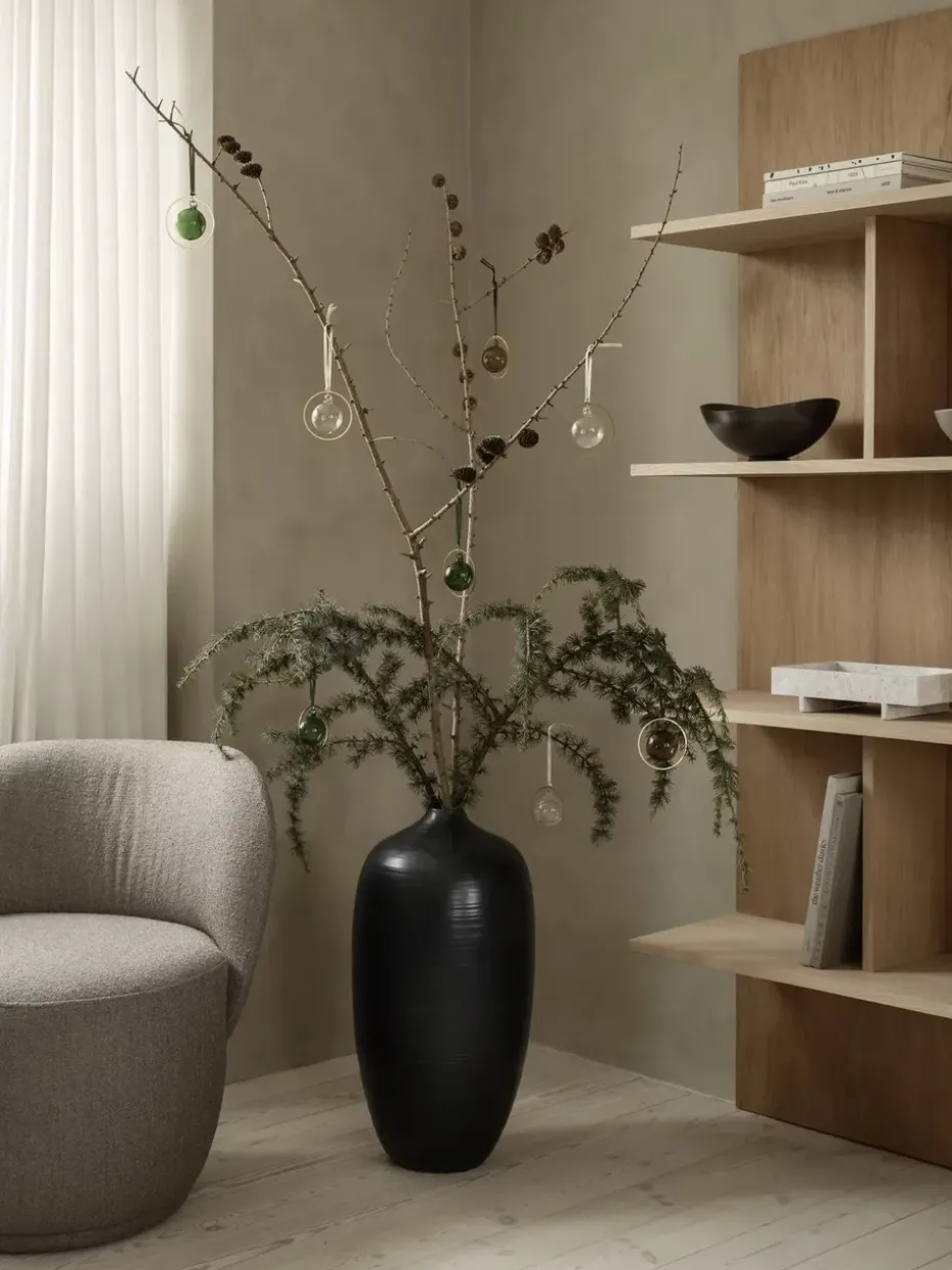 Bolas de Navidad KITAI 8,5 cm 4 unidades, Coffee