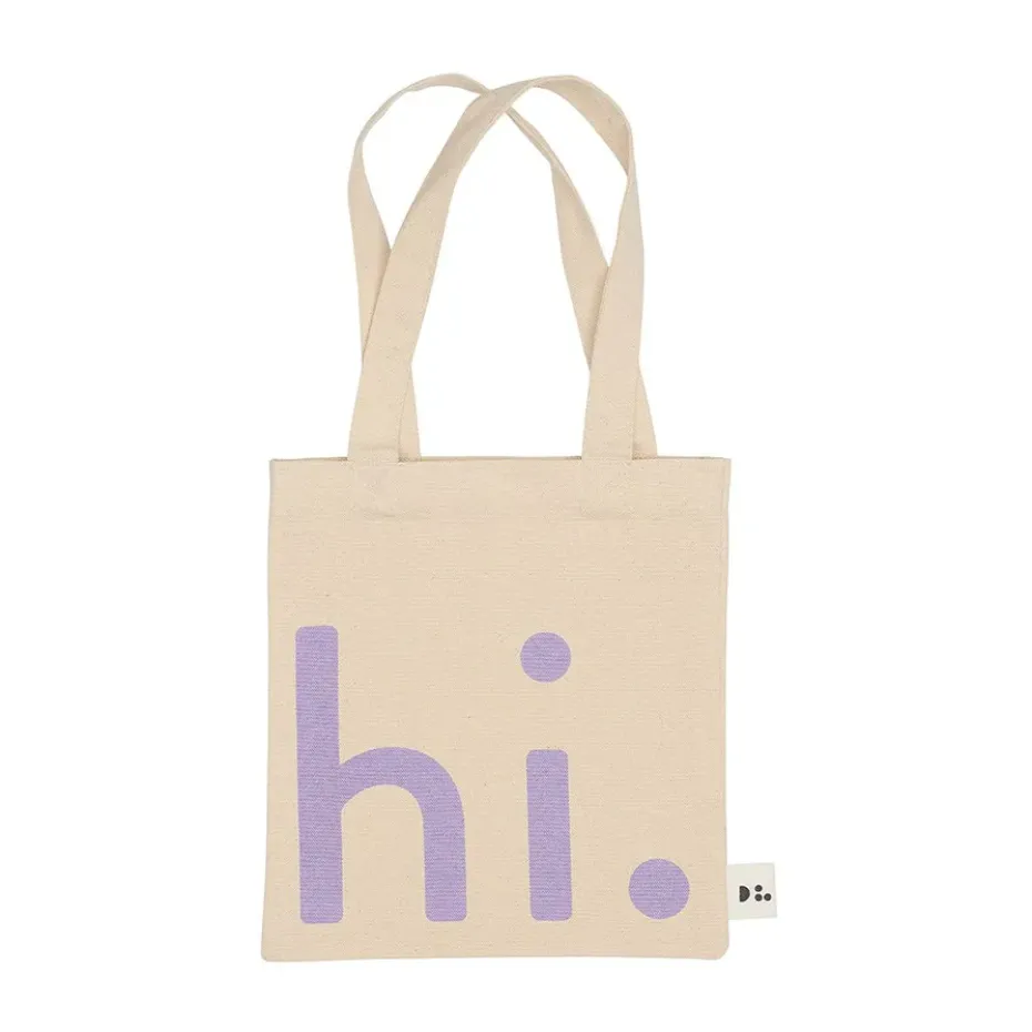 Bolsa Design Letters Little hi., Purple