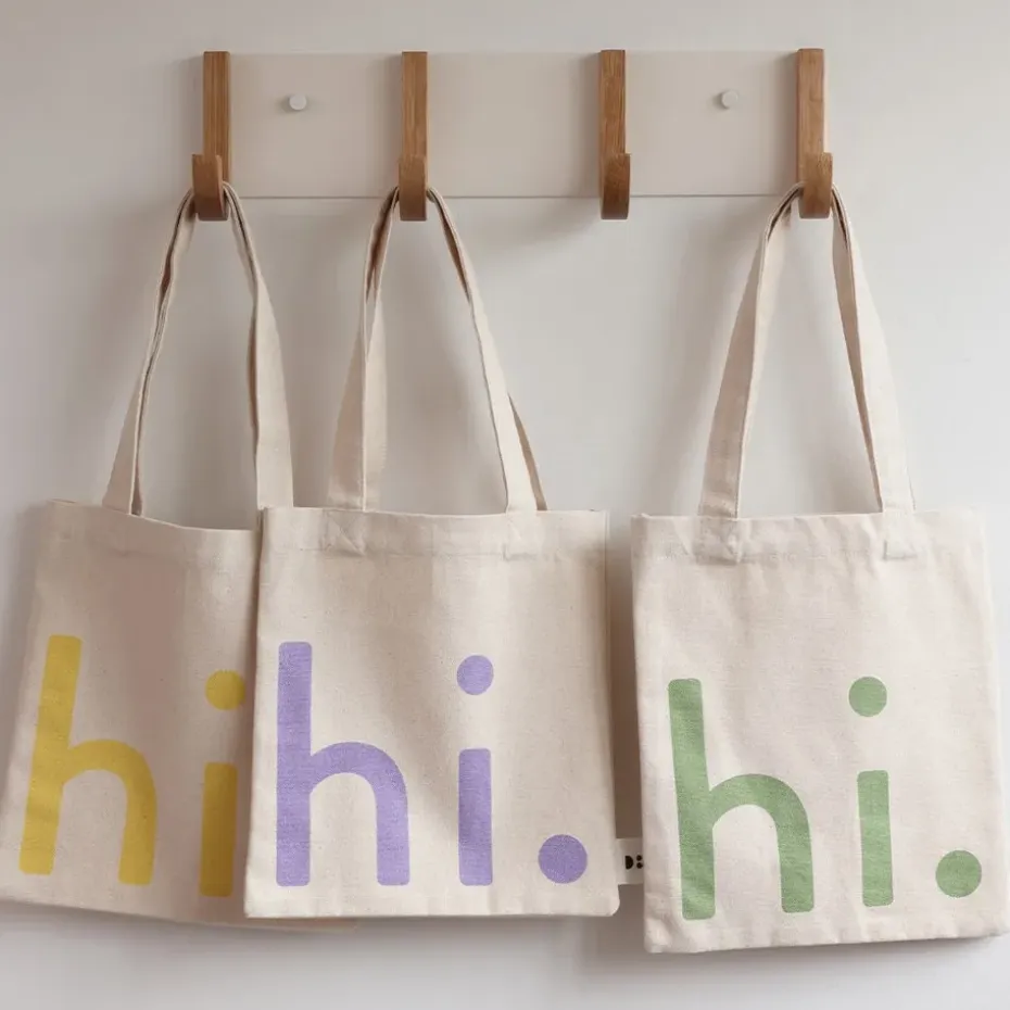 Bolsa Design Letters Little hi., Purple