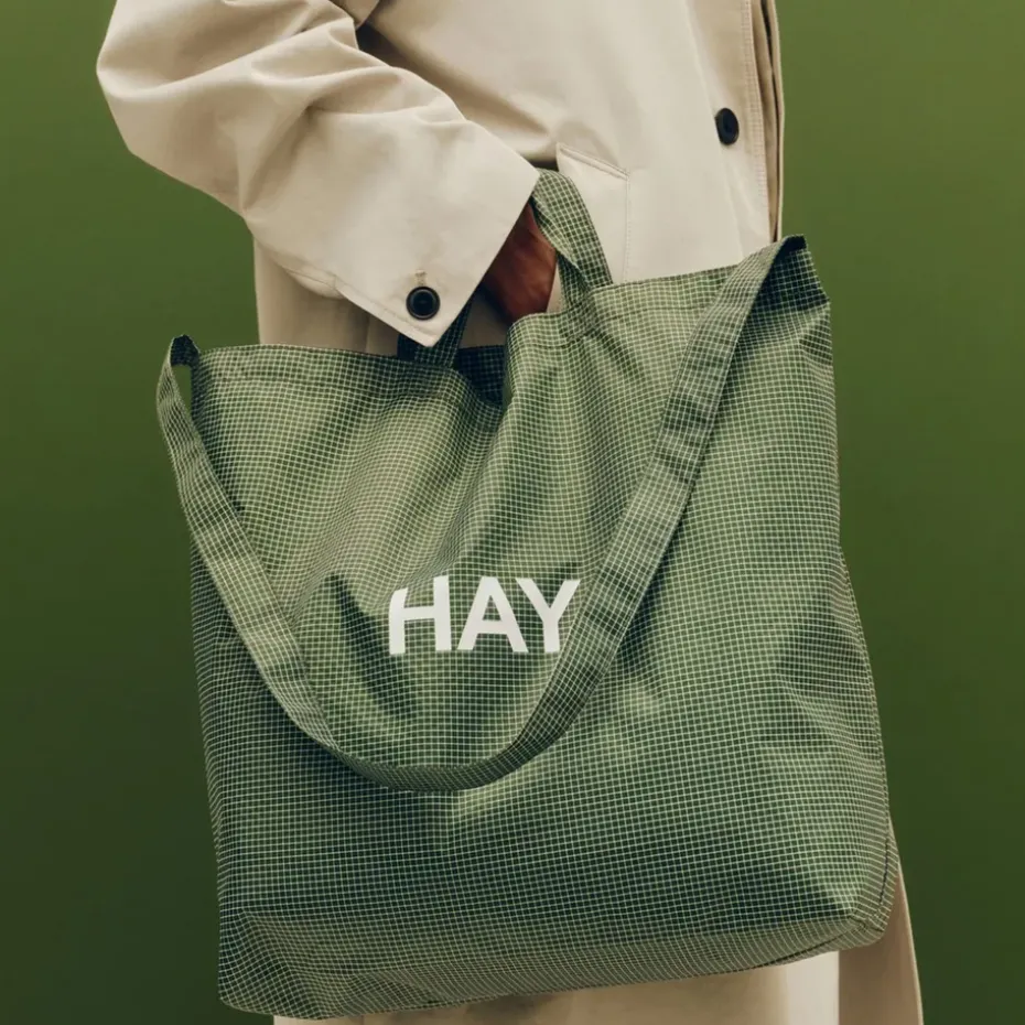 Bolsa Grid Crossover Bag medium, Dark green, medium