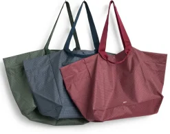 Bolsa Grid Weekend Bag, Burgundy, medium