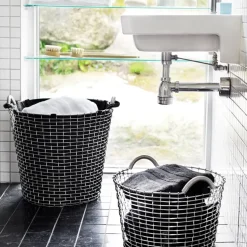 Bolsa ropa sucia Korbo, negro 65 L