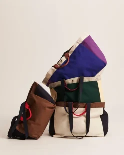 Bolsa Weekend Bag Organic M, Cream multi