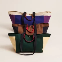 Bolsa Weekend Bag Organic S, Electric blue multi