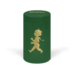 Bote de cerillas Solstickan 100-pack, Verde-dorado