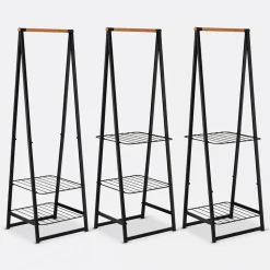 Burro para ropa Linn, pequeño, Negro