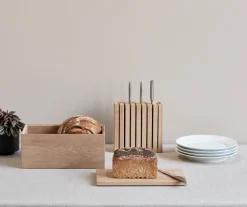 Caja de almacenaje Gourmet 35x20x16,5 cm, Oak