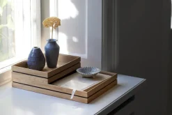 Caja de almacenaje Organise 17x25 cm, Wood