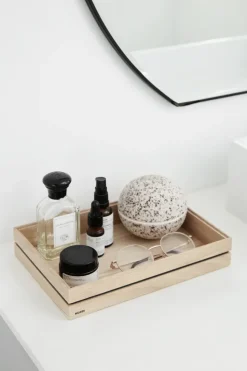 Caja de almacenaje Organise 17x25 cm, Wood