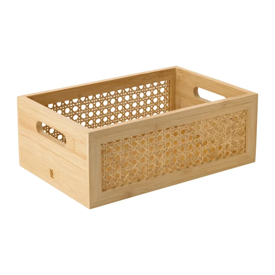 Caja de almacenamiento Bamboo box 20x30 cm, Bambú