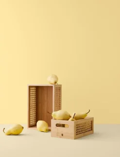 Caja de almacenamiento Bamboo box 15x25 cm, Bambú