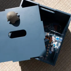 Caja de almacenamiento Cube Storage, Azul