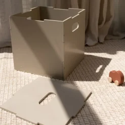 Caja de almacenamiento Cube Storage, Beige