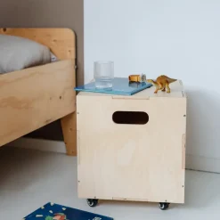 Caja de almacenamiento Cube Storage, Abedul