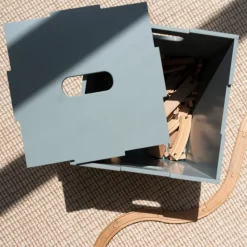 Caja de almacenamiento Cube Storage, Verde oliva