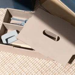 Caja de almacenamiento Kiddo Tool Box, Beige