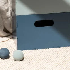 Caja de almacenamiento Kiddo Box, Azul