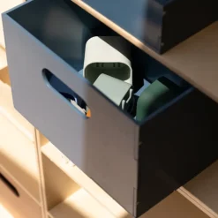 Caja de almacenamiento Kiddo Box, Azul