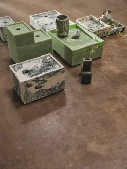 Caja de almacenamiento Mist 15x20 cm, Seafoam