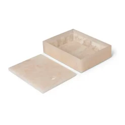 Caja de almacenamiento Mist 15x20 cm, Pearl