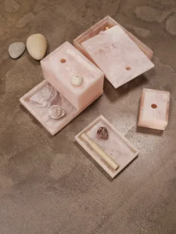 Caja de almacenamiento Mist 15x20 cm, Pearl